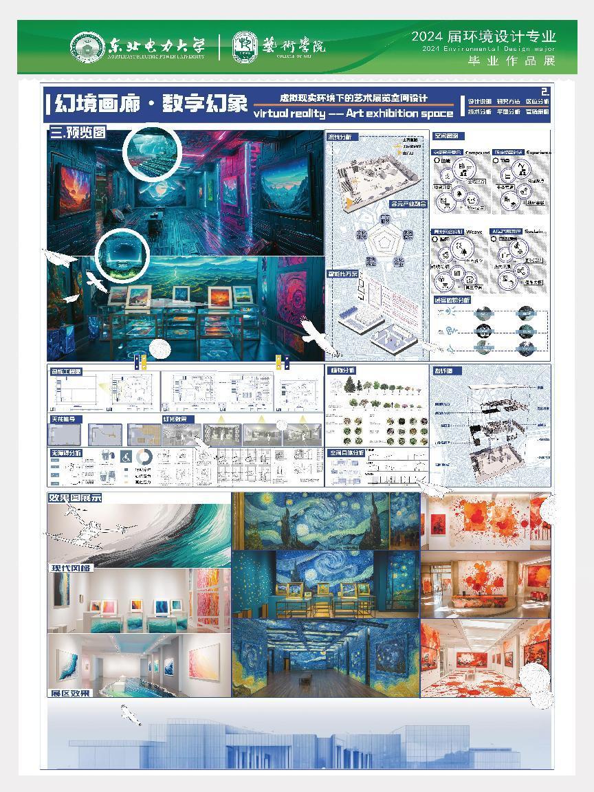 毕业设计 | 艺术学院2024届环境设计专业优秀毕业设计作品展-东北电力大学艺术学院